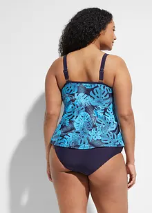 Tankini (2 delar) med rynk, bonprix