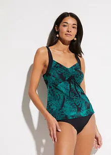 Tankini (2 delar) med rynk, bonprix