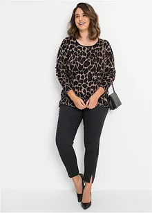 Jacquardmönstrad tröja, bonprix