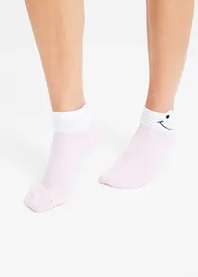 Korta sockor med ekologisk bomull (5 par), bonprix