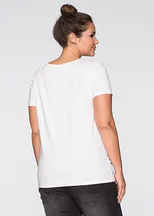 Mammatopp i basmodell i ekologisk bomull (2-pack), bonprix