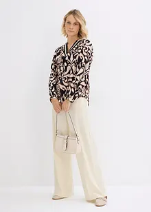 Blustunika i böljande viskos, bonprix