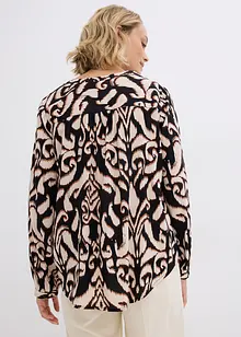 Blustunika i böljande viskos, bonprix