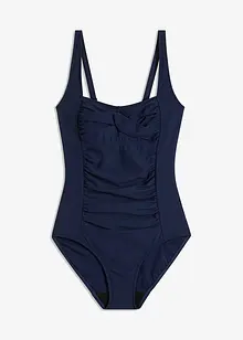 Baddräkt med medelhög formande effekt och omlottstil, bonprix
