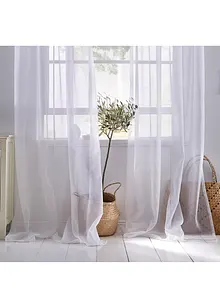 Gardiner av lätt voile (2-pack), bonprix