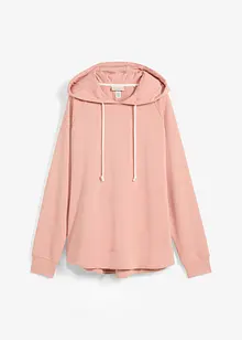 Sweatshirt med huva, bonprix