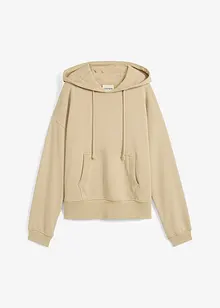 Sweatshirt med huva, bonprix