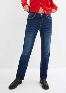 Straight Jeans Mid Waist, Stretch, bonprix