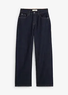 Wide Leg Jeans Mid Waist för barn, bonprix