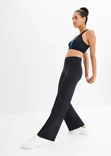 Sportleggings med rakt skurna ben, snabbtorkande material, bonprix