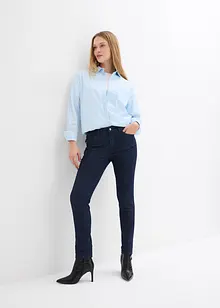 Skinny Jeans Mid Waist i ekologisk bomull, bonprix