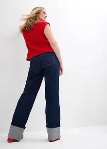 Straight Jeans Mid Waist, Full Length, bonprix