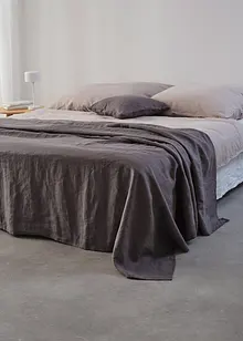 Lättmatchat överkast i finaste linne, bonprix