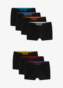 Boxershorts med mjuk bomull (7-pack), bonprix