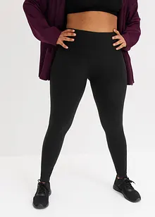 Formande sportleggings utan sömmar, bonprix