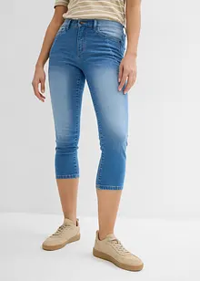 Slim Fit Ultra Soft Jeans, 7/8-längd, bonprix