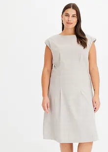 Klänning med glencheckmönster, bonprix