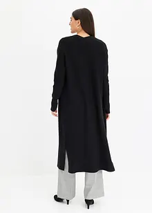 Lång cardigan med viskos, bonprix