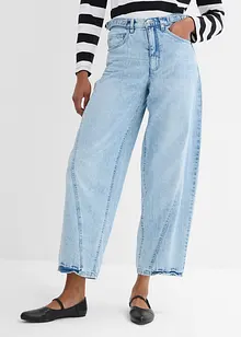 Ballongjeans, mellanhög midja, bonprix