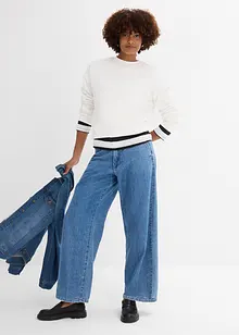 Straight Jeans Mid Waist, Stretch, bonprix