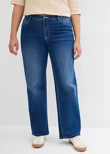 Straight Jeans Mid Waist, Stretch, bonprix