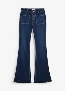 Bootcut Jeans High Waist, Stretch, bonprix