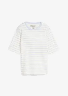 T-shirt av tjock ekologisk bomull, bonprix
