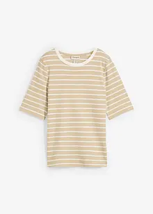 T-shirt av tjock ekologisk bomull, bonprix