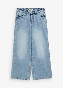 Wide Leg Jeans Mid Waist, Full Length, bonprix