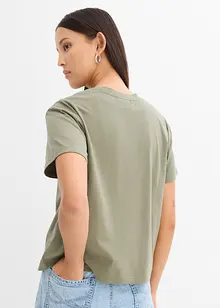 T-shirt i ren ekologisk bomull, bonprix