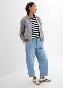 Balloon Jeans Mid Waist Super Soft, cropped, bonprix