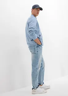 Classic Fit Stretch Jeans i kortare modell med avsmalnande ben, bonprix