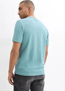 T-shirt av ren bomull med tryck, bonprix
