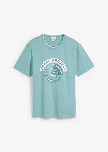 T-shirt av ren bomull med tryck, bonprix