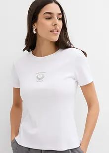 T-shirt i ren ekologisk bomull, bonprix