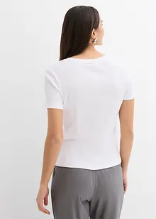 T-shirt i ren ekologisk bomull, bonprix