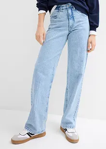 Straight Jeans High Waist, Full Length, bonprix