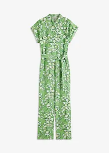 Jumpsuit i följsam viskosmix, bonprix