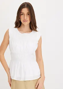 Blustopp i mjuk viskosmix, bonprix