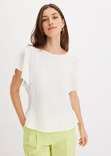 Blustopp i mjuk viskosmix, bonprix