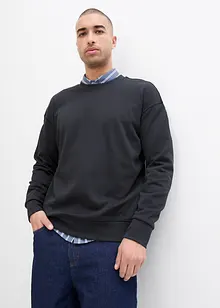 Sweatshirt av ren ekologisk bomull, Loose Fit, bonprix