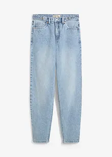 Mom-jeans med hög midja och kortare ben, bonprix