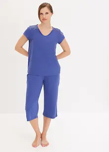 Capripyjamas med culotter, bonprix
