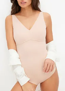 Sömlös body utan bygel med medelhög formande effekt, bonprix