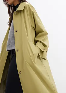 Trenchcoat med slejf, bonprix