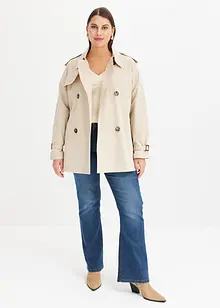 Kort trenchcoat, bonprix