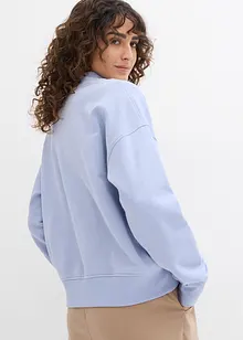 Oversized sweatshirt av ren ekologisk bomull, bonprix