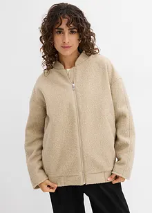 Jacka av teddyfleece, bonprix