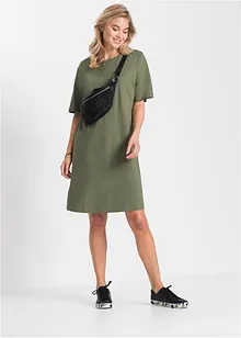 Jerseyklänning i oversizemodell, bonprix