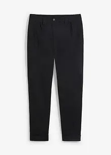 Stretchiga chinos med bekväm midja och uppvikta benslut, bonprix